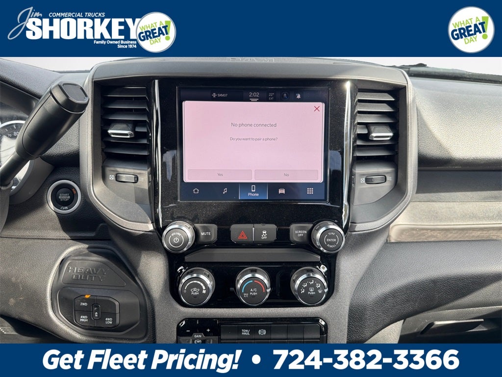 2026 RAM 5500 Tradesman DRW 4x4 / 6.7L Diesel / 60" CA Chassis