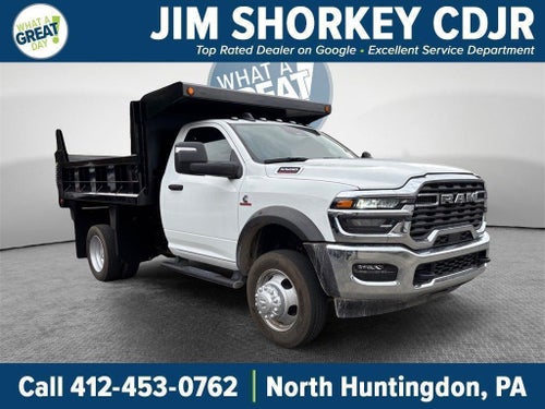 2026 RAM 5500 Tradesman DRW 4x4 / 6.7L Diesel / 9'6" Steel Dump