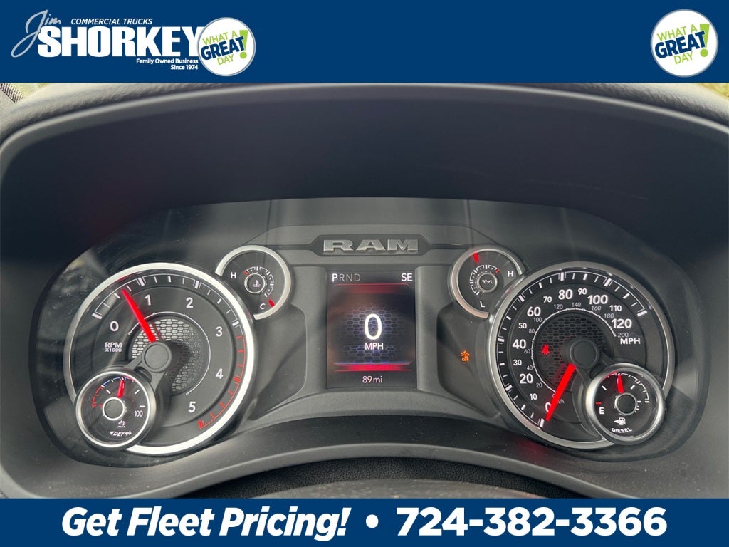 2026 RAM 5500 Tradesman DRW 4x4 / 6.7L Diesel / 9'6" Steel Dump