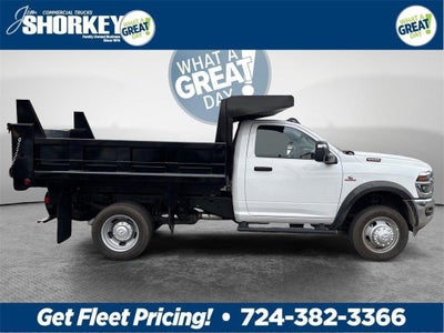2026 RAM 5500 Tradesman DRW 4x4 / 6.7L Diesel / 9'6" Steel Dump