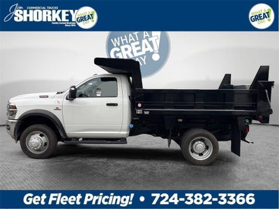 2026 RAM 5500 Tradesman DRW 4x4 / 6.7L Diesel / 9'6" Steel Dump