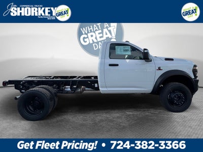 2026 RAM 5500HD Tradesman DRW 4x4 / 6.7L Diesel / 60" CA Chassis