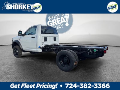 2026 RAM 5500HD Tradesman DRW 4x4 / 6.7L Diesel / 60" CA Chassis