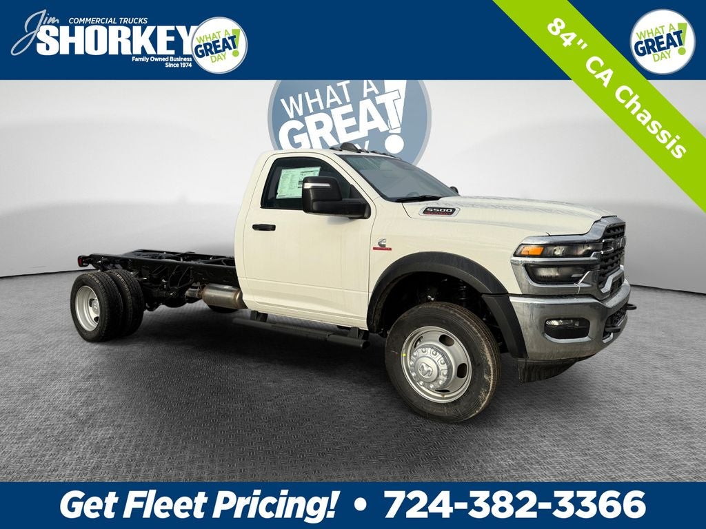 2026 RAM 5500 Tradesman DRW 4x4 / 6.7L Diesel / 84" CA Chassis