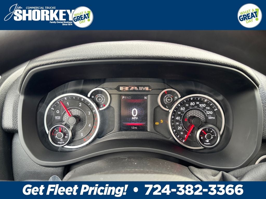 2026 RAM 5500 Tradesman DRW 4x4 / 6.7L Diesel / 84" CA Chassis