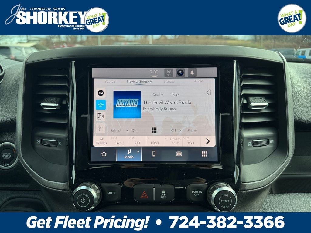 2026 RAM 5500 Tradesman DRW 4x4 / 6.7L Diesel / 84" CA Chassis