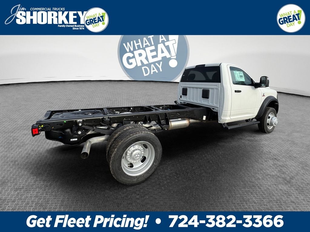 2026 RAM 5500 Tradesman DRW 4x4 / 6.7L Diesel / 84" CA Chassis