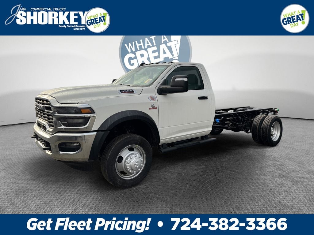 2026 RAM 5500 Tradesman DRW 4x4 / 6.7L Diesel / 84" CA Chassis