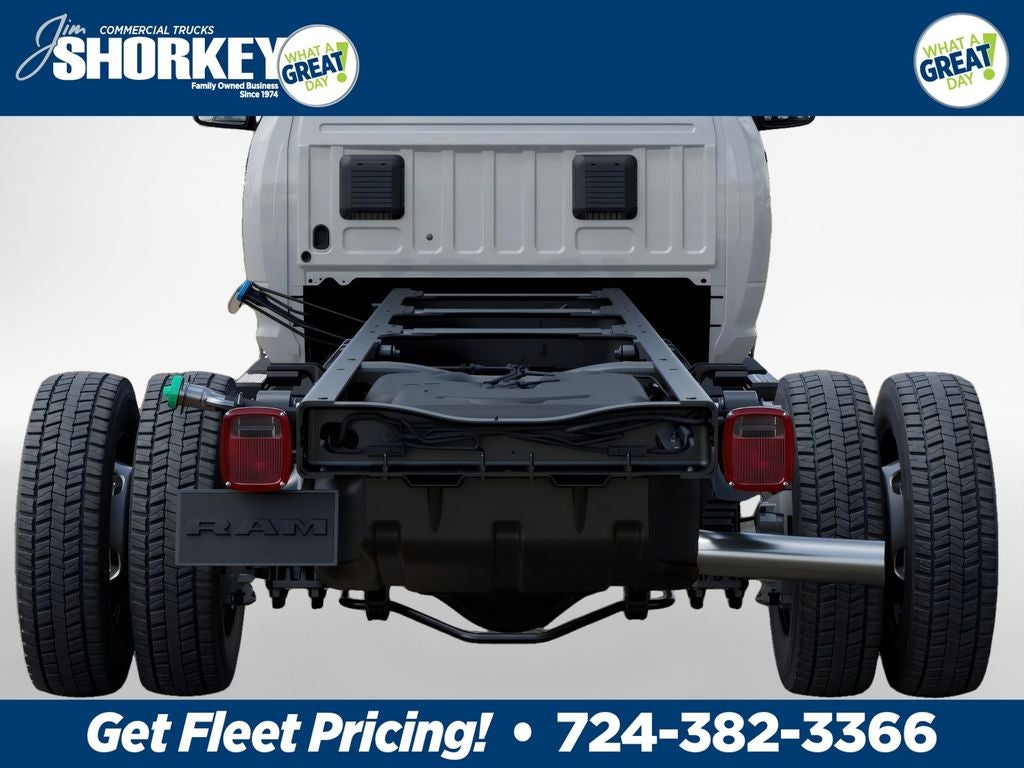 2026 RAM 5500 Tradesman DRW 4x4 / 6.7L Diesel / 120" CA Chassis
