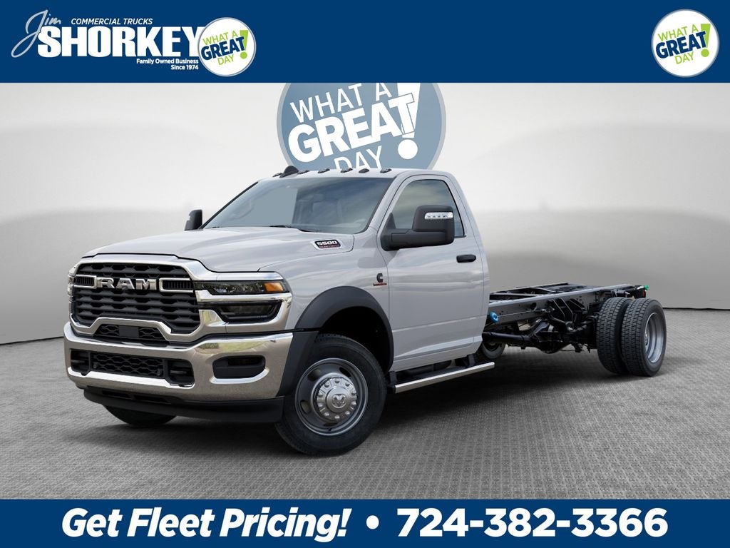 2026 RAM 5500 Tradesman DRW 4x4 / 6.7L Diesel / 120" CA Chassis