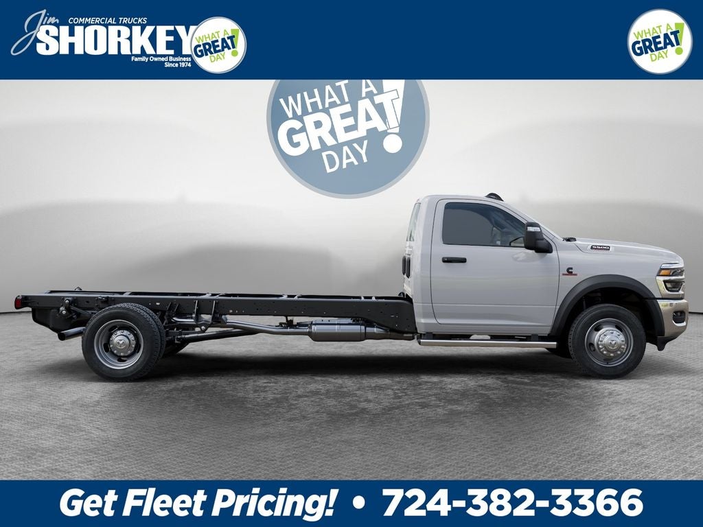 2026 RAM 5500 Tradesman DRW 4x4 / 6.7L Diesel / 120" CA Chassis
