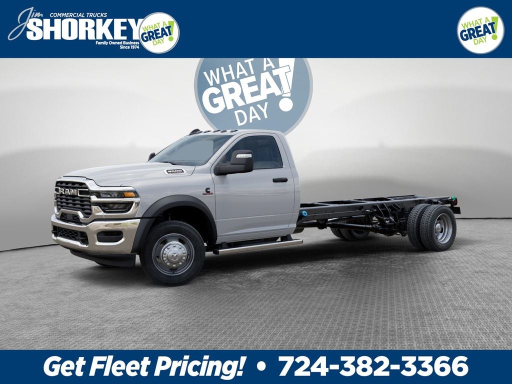 2026 RAM 5500 Tradesman DRW 4x4 / 6.7L Diesel / 120" CA Chassis