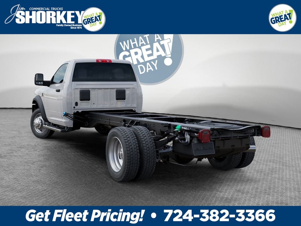 2026 RAM 5500 Tradesman DRW 4x4 / 6.7L Diesel / 120" CA Chassis