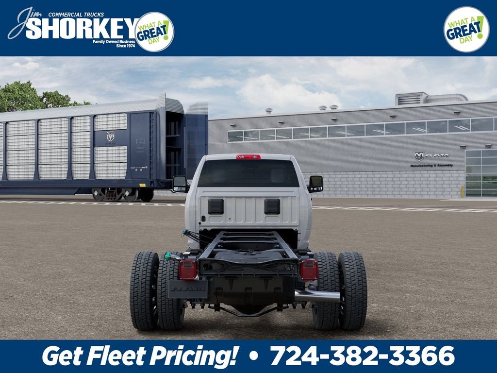2026 RAM 5500 Big Horn DRW 4x4 / 6.7L Diesel / 120" CA Chassis