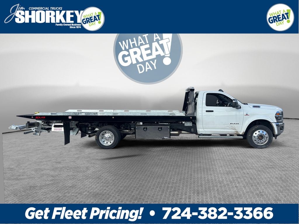 2026 RAM 5500HD Big Horn DRW 4x4 / 6.7L Diesel / 20' Steel Rollback