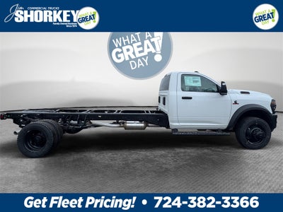 2026 RAM 5500HD Tradesman DRW 4x4 / 6.7L Diesel / 120" CA Chassis