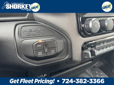 2026 RAM 5500HD Tradesman DRW 4x4 / 6.7L Diesel / 120" CA Chassis