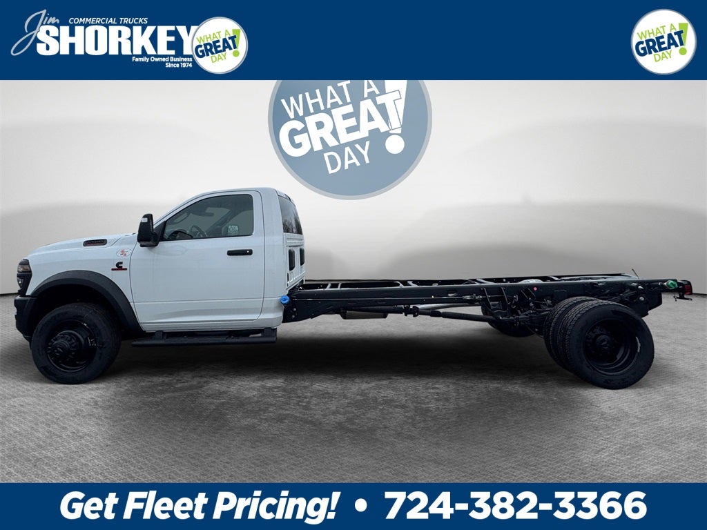 2026 RAM 5500HD Tradesman DRW 4x4 / 6.7L Diesel / 120" CA Chassis