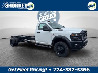 2026 RAM 5500HD Tradesman DRW 4x4 / 6.7L Diesel / 120" CA Chassis