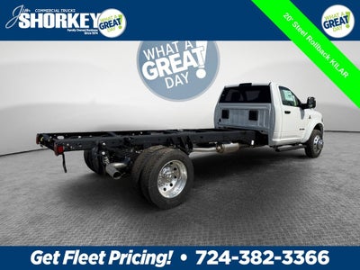 2026 RAM 5500 Big Horn DRW 4x4 / 6.7L Diesel / 20' Steel Rollback @KILAR