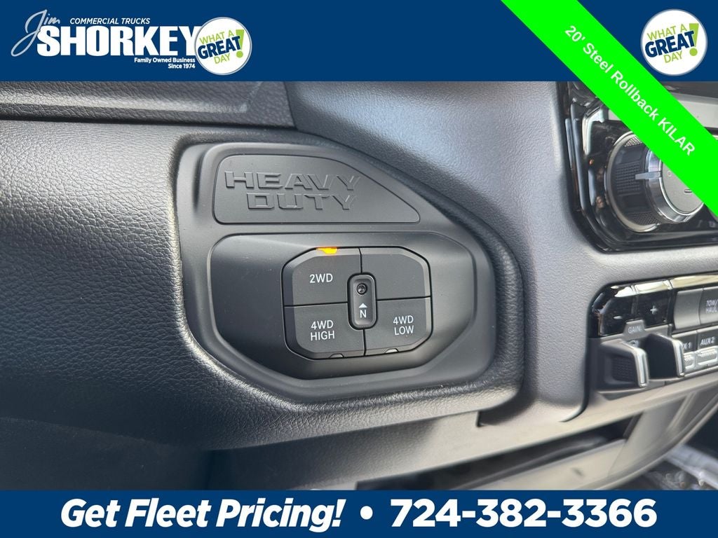 2026 RAM 5500 Big Horn DRW 4x4 / 6.7L Diesel / 20' Steel Rollback @KILAR
