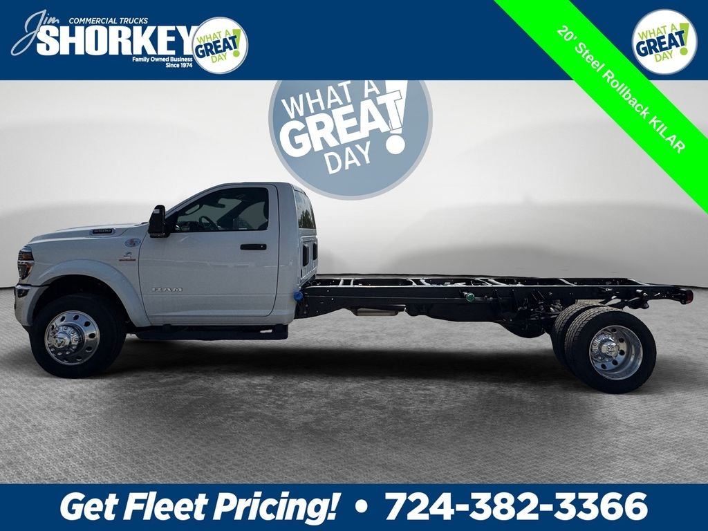 2026 RAM 5500 Big Horn DRW 4x4 / 6.7L Diesel / 20' Steel Rollback @KILAR