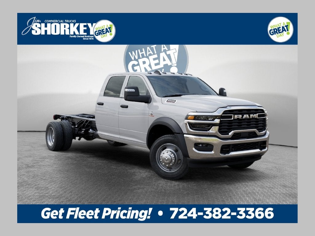 2026 RAM 5500 Tradesman DRW 4x4 / 6.7L Diesel / 84" CA Chassis