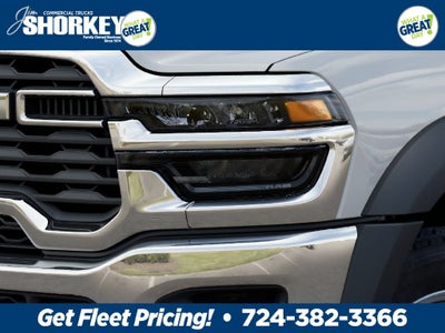 2026 RAM 5500 Tradesman DRW 4x4 / 6.7L Diesel / 84" CA Chassis
