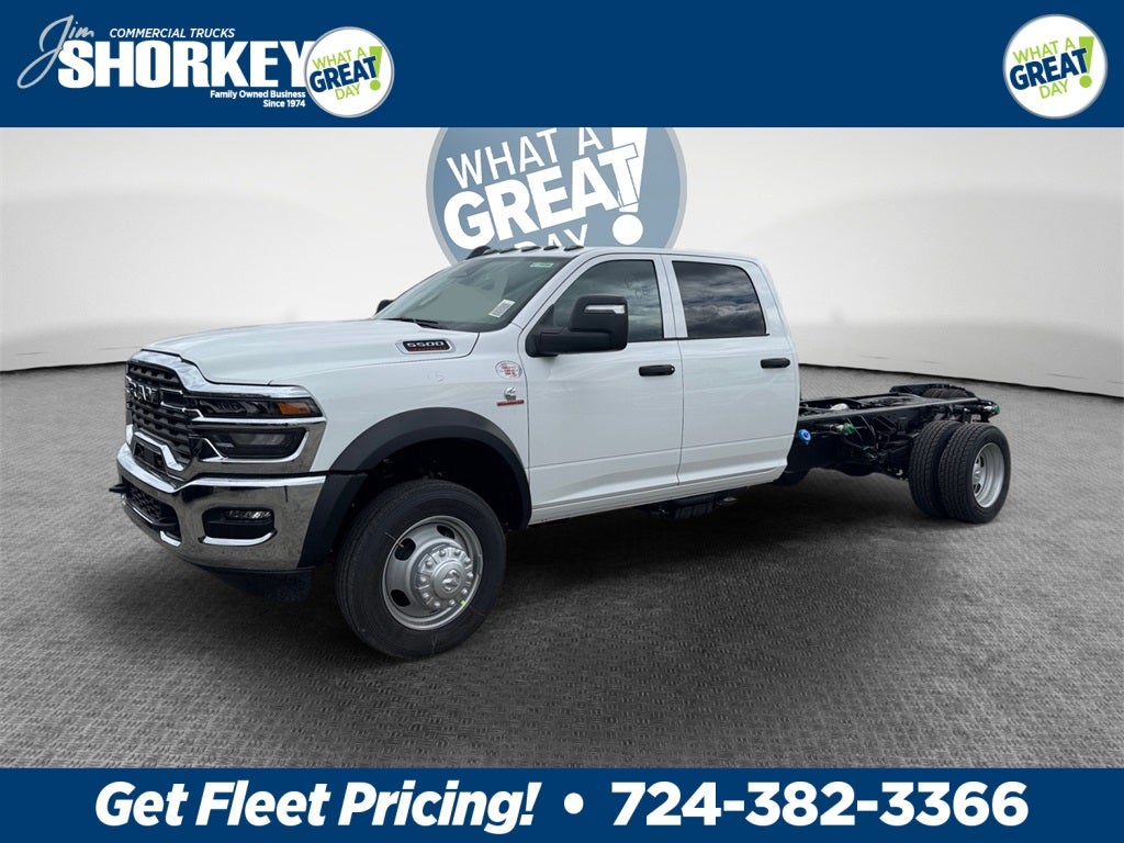 2026 RAM 5500HD Tradesman DRW 4x4 / 6.7L Diesel / 84" CA *PENDING SALE*