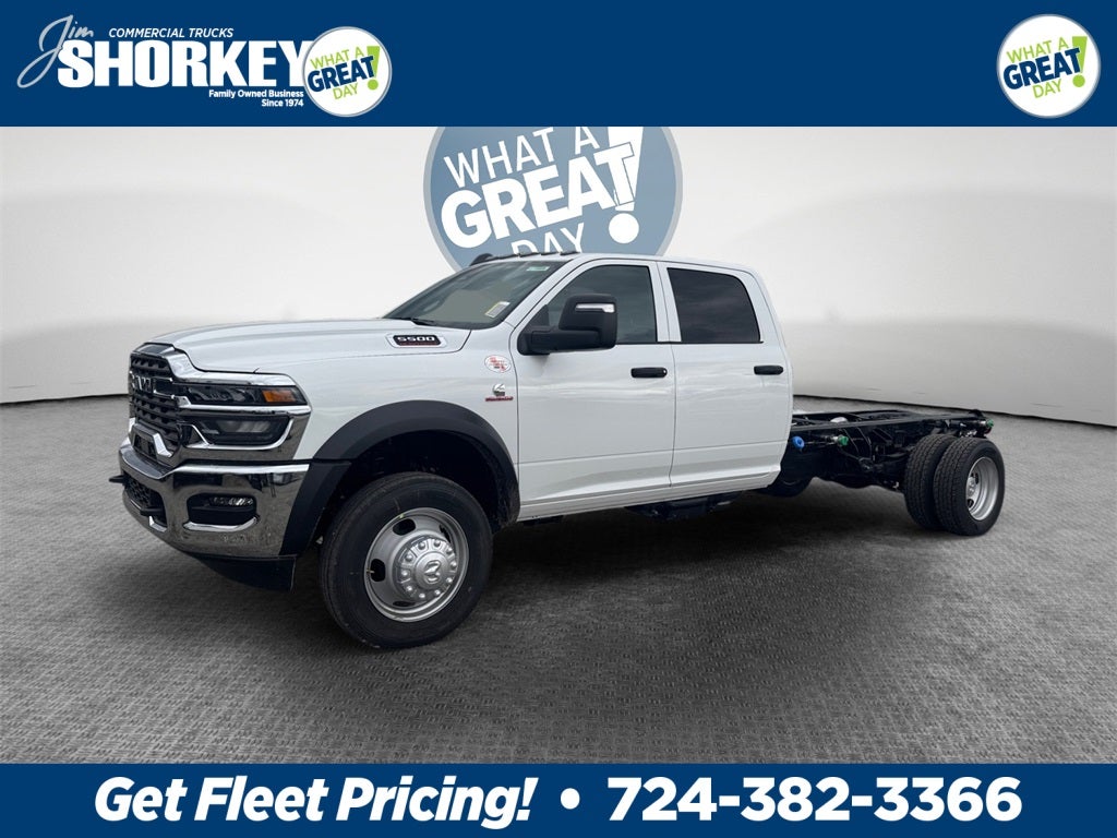2026 RAM 5500HD Tradesman DRW 4x4 / 6.7L Diesel / 84" CA *PENDING SALE*