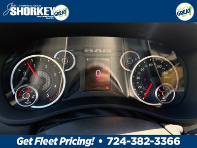 2026 RAM 5500 Tradesman DRW 4x4 / 6.7L Diesel / 84" CA Chassis