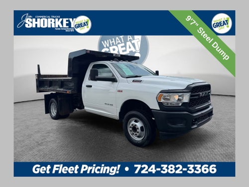 2019 RAM 3500 Tradesman DRW 4x4 / 6.4L Hemi V8 / 9'7" Steel Dump