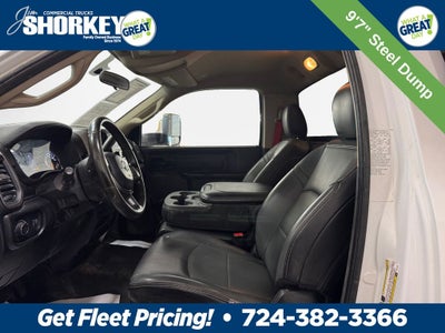 2019 RAM 3500 Tradesman DRW 4x4 / 6.4L Hemi V8 / 9'7" Steel Dump