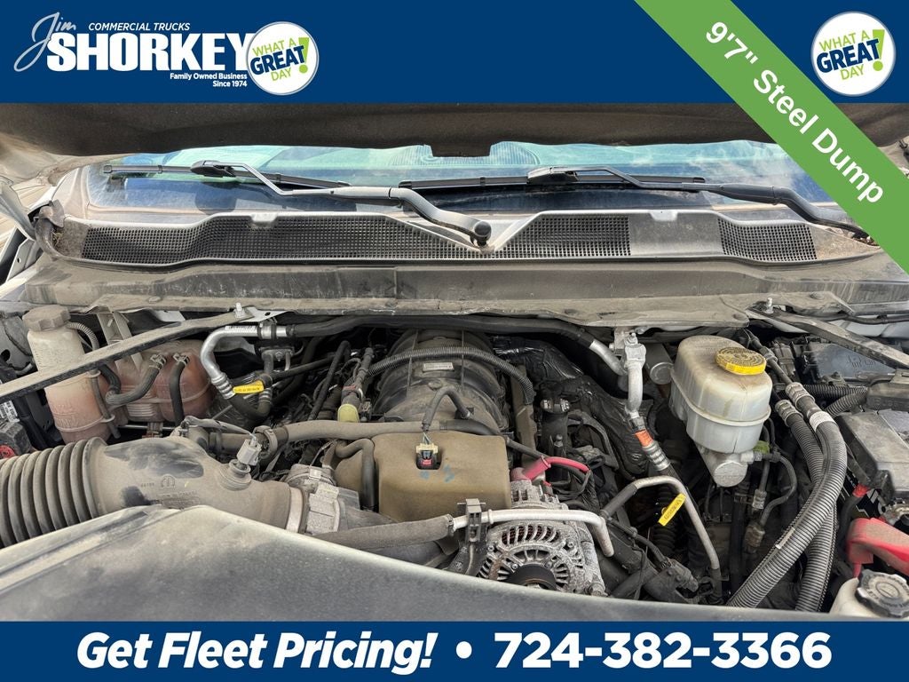 2019 RAM 3500 Tradesman DRW 4x4 / 6.4L Hemi V8 / 9'7" Steel Dump