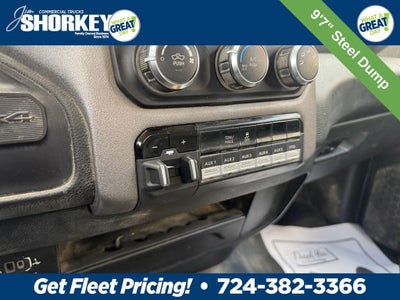 2019 RAM 3500 Tradesman DRW 4x4 / 6.4L Hemi V8 / 9'7" Steel Dump