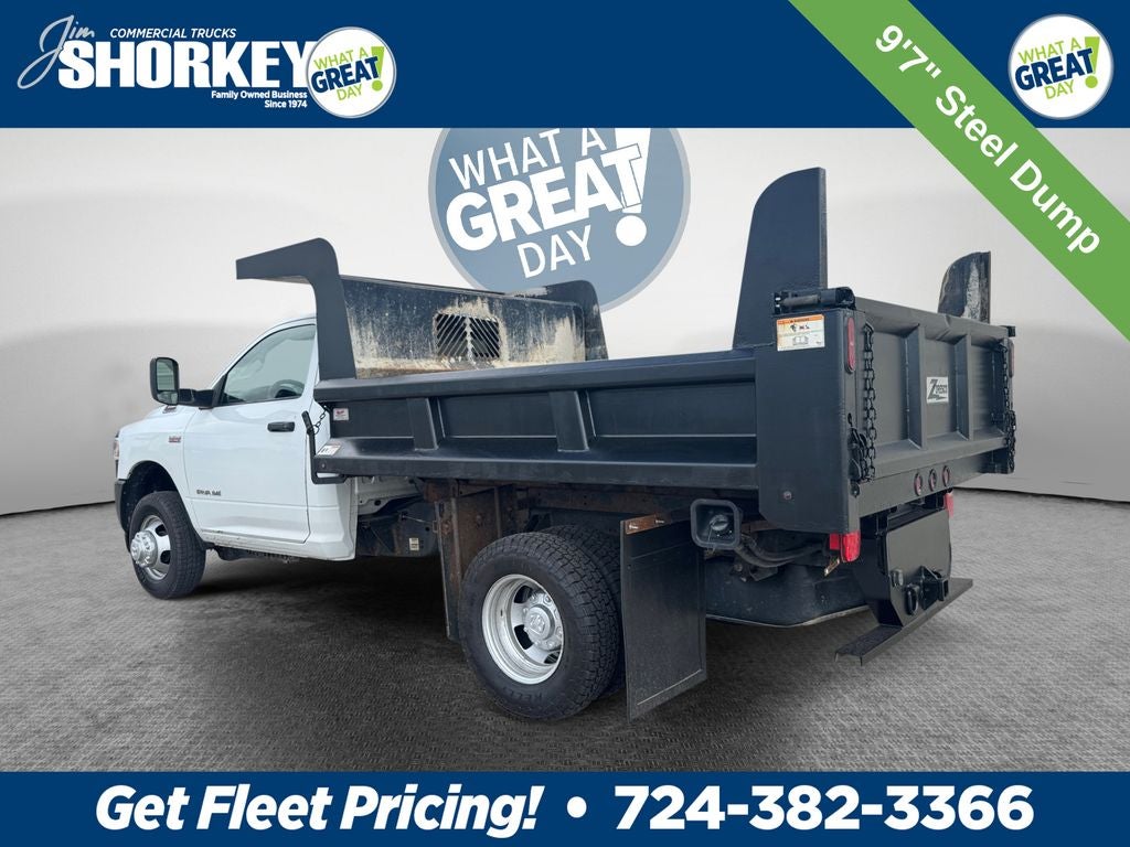2019 RAM 3500 Tradesman DRW 4x4 / 6.4L Hemi V8 / 9'7" Steel Dump