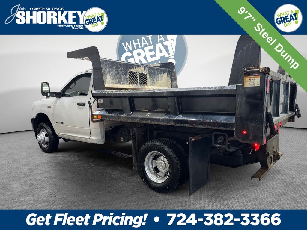2019 RAM 3500 Tradesman DRW 4x4 / 6.4L Hemi V8 / 9'7" Steel Dump