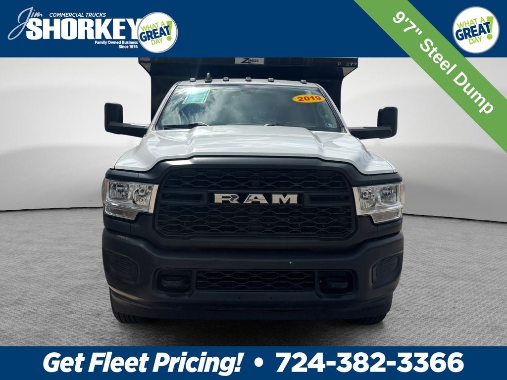2019 RAM 3500 Tradesman DRW 4x4 / 6.4L Hemi V8 / 9'7" Steel Dump