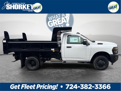 2026 RAM 3500 Tradesman DRW 4x4 / 6.4L Hemi / 9'7" Steel Dump @ZORESCO