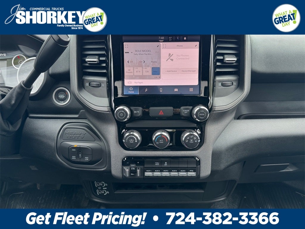 2026 RAM 3500 Tradesman DRW 4x4 / 6.4L Hemi / 9'7" Steel Dump @ZORESCO