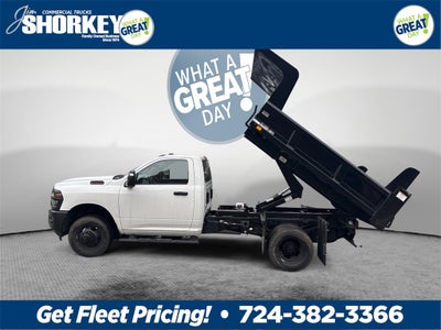 2026 RAM 3500 Tradesman DRW 4x4 / 6.4L Hemi / 9'7" Steel Dump @ZORESCO