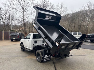 2026 RAM 3500 Tradesman DRW 4x4 / 6.4L Hemi / 9'7" Steel Dump @ZORESCO