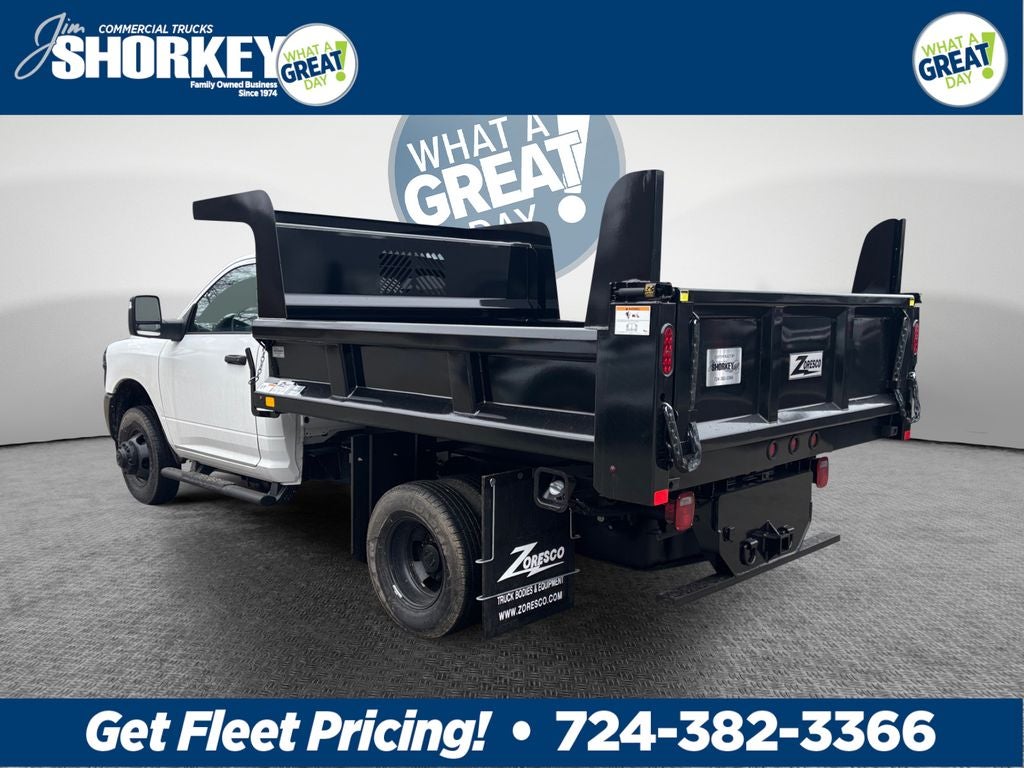 2026 RAM 3500 Tradesman DRW 4x4 / 6.4L Hemi / 9'7" Steel Dump @ZORESCO
