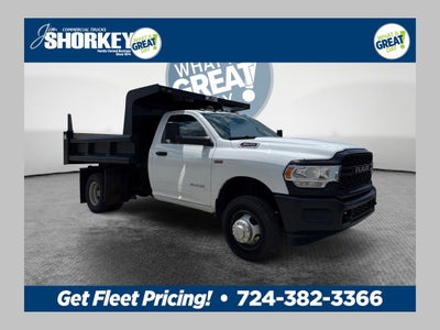 2019 RAM 3500 Tradesman DRW 4x4 / 6.4L Hemi V8 / 9'7" Steel Dump