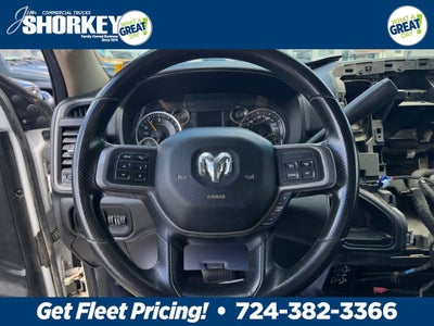 2019 RAM 3500 Tradesman DRW 4x4 / 6.4L Hemi V8 / 9'7" Steel Dump