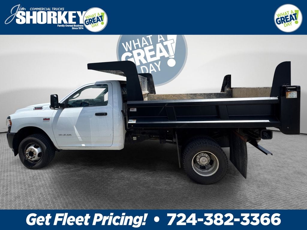 2019 RAM 3500 Tradesman DRW 4x4 / 6.4L Hemi V8 / 9'7" Steel Dump
