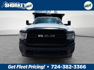 2019 RAM 3500 Tradesman DRW 4x4 / 6.4L Hemi V8 / 9'7" Steel Dump