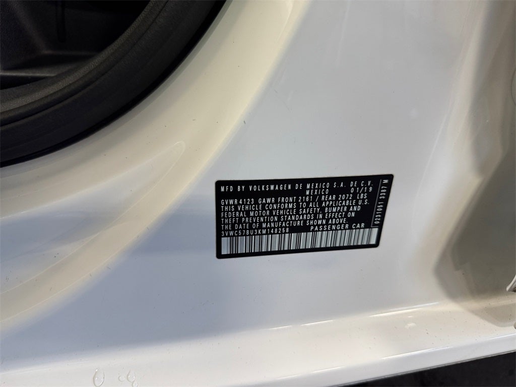 2019 Volkswagen Jetta 1.4T SE