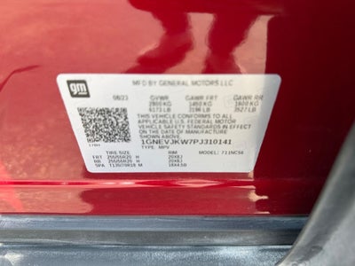 2023 Chevrolet Traverse RS