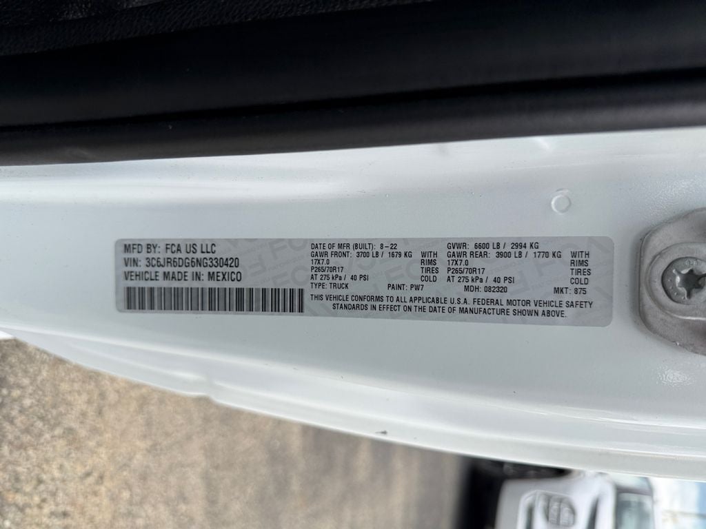 2022 RAM 1500 Classic Tradesman
